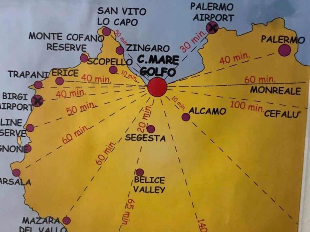 Casa Vacanza Corallo Castellammare del Golfo Buitenkant foto